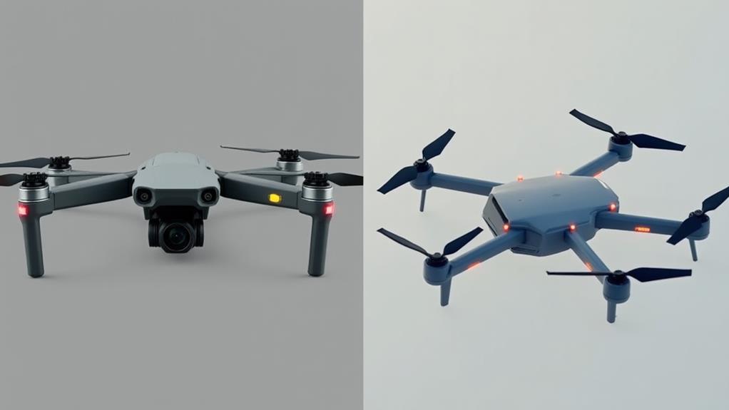 drone comparison key features