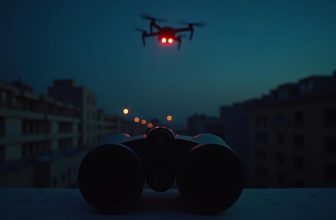 identify drone nighttime activity