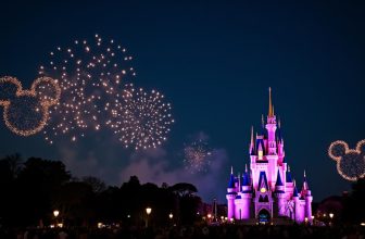 mickey mouse night sky