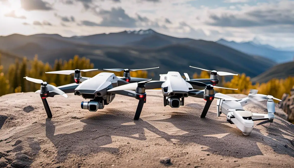 Comparison of DJI Mavic 2 Pro and DJI Phantom 4 Pro performance